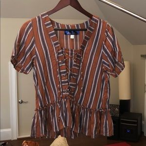 Blue Rain Boutique Top- S